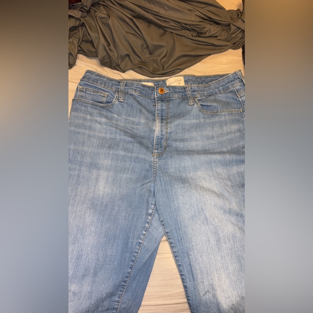 High rise jeans